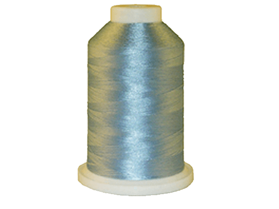 Baby Blue 100% Polyester Color Fast, High Shine Embroidery Thread