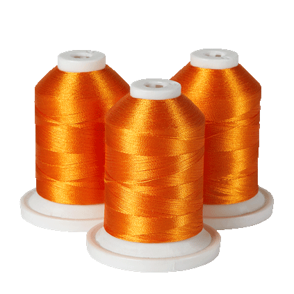 BROTHER  EMB. THREAD-  ORANGE PEEL