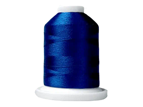 Sky Blue 100% Polyester Color Fast, High Shine Embroidery Thread
