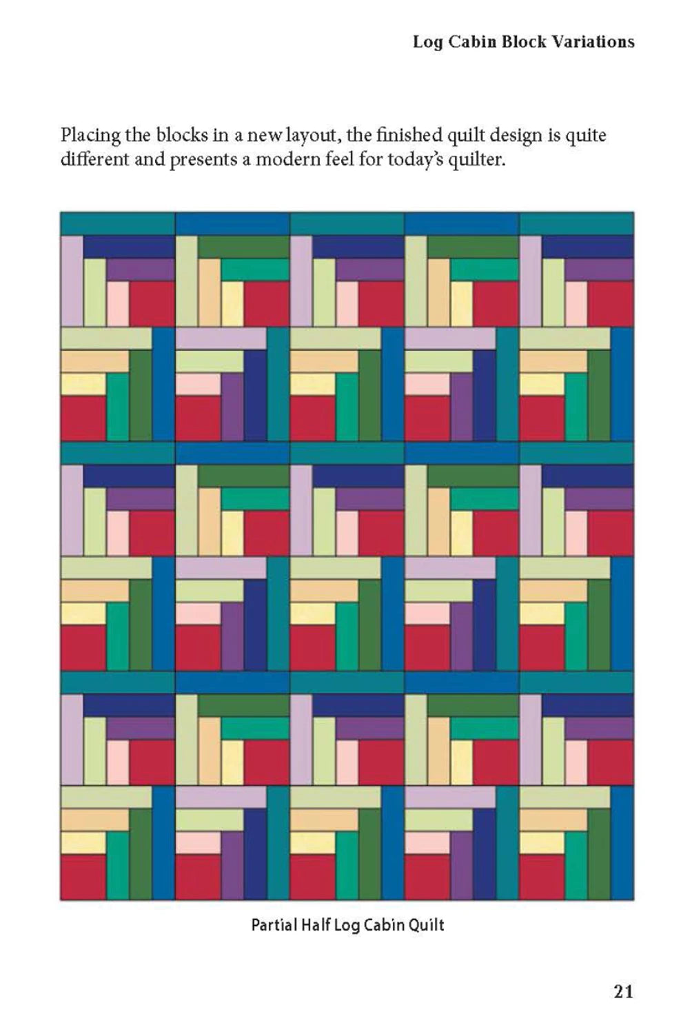 Log Cabin Block Basics Updated Edition