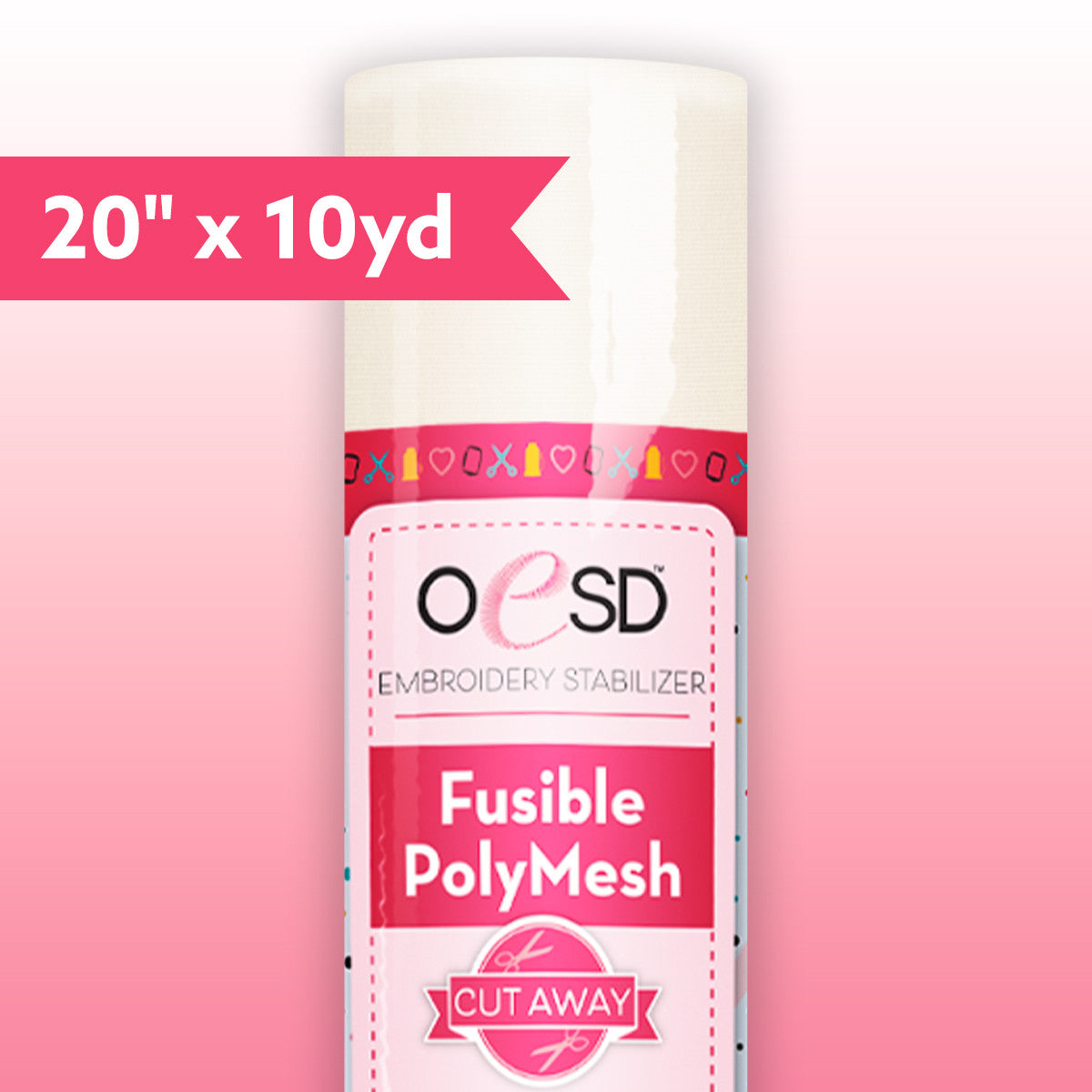 FUSIBLE POLYMESH 20X10YD"