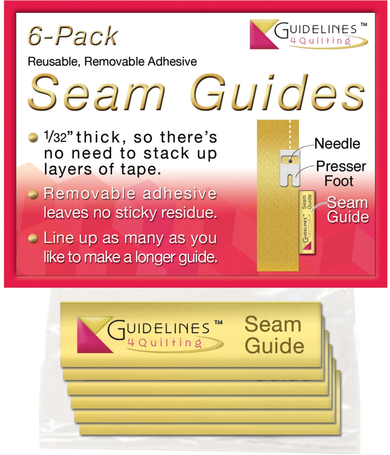 GUIDELINES SEAM GUIDE 6CT