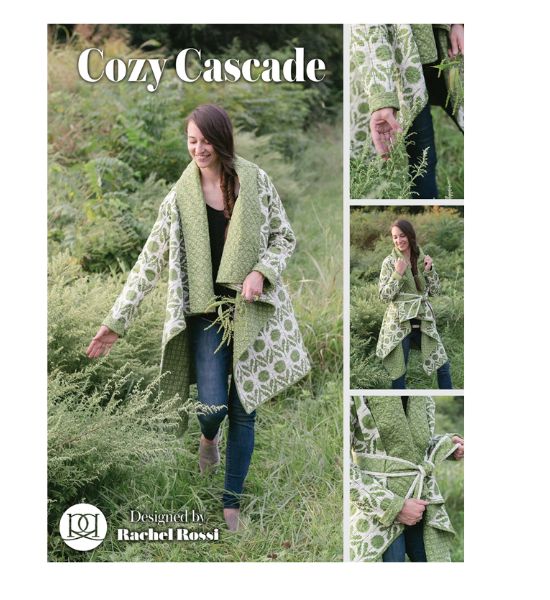 COZY CASCADE-QUILTED CARDIGAN