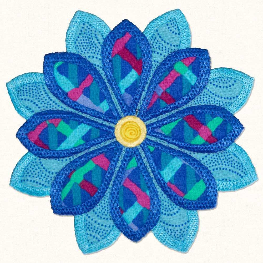 QUILT PATTERN - JUST FLOWERS
