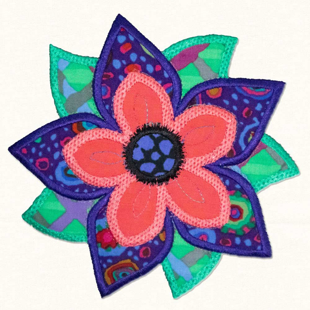 QUILT PATTERN - JUST FLOWERS