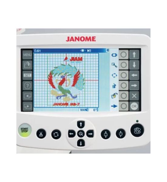 Janome MB-7 | 7-Needle Embroidery Machine