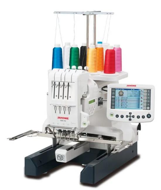 Janome MB-4S Four-Needle Professional Embroidery Machine