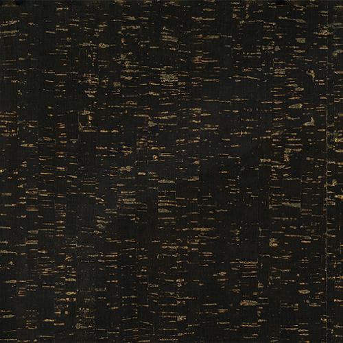 Cork Fabric 18"x15" Black/Gold