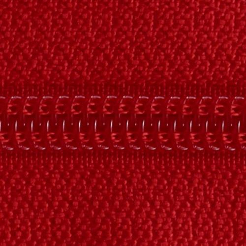 Parade Red Ziplon Separating Zipper 24"