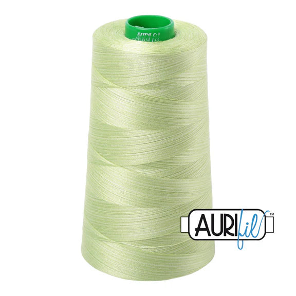 Aurifil 40wt Cotton Thread Cone - Spring Green