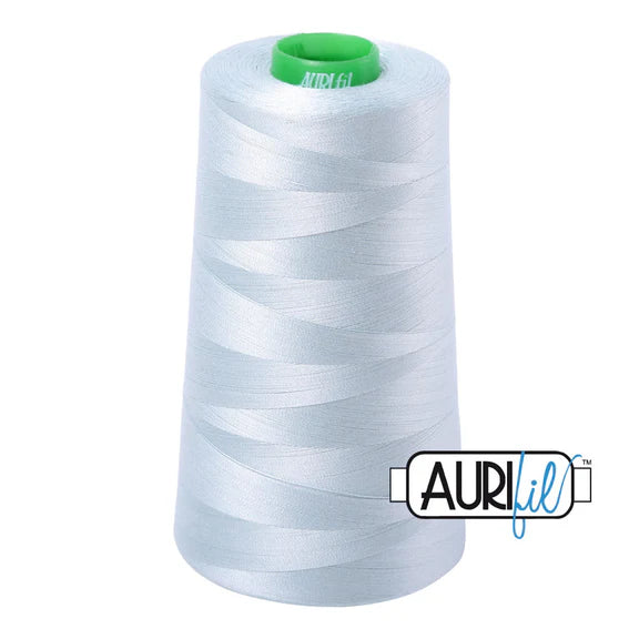 Aurifil 40wt Cotton Thread Cone - Light Grey Blue
