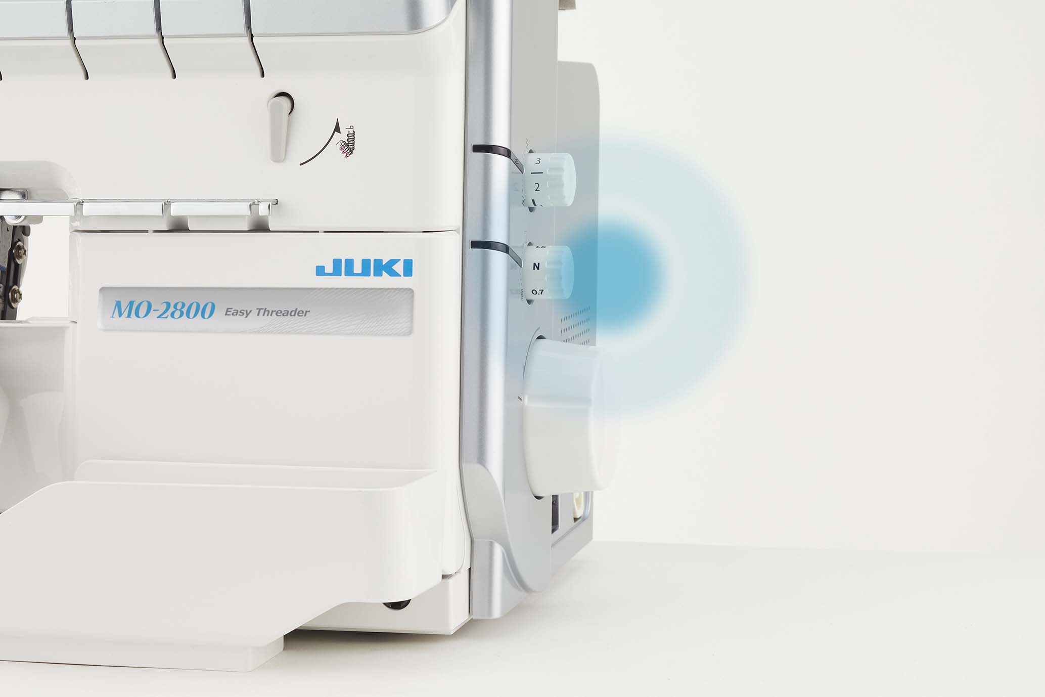 Juki MO-2800 2/3/4 Thread Air Threading Overlock Serger