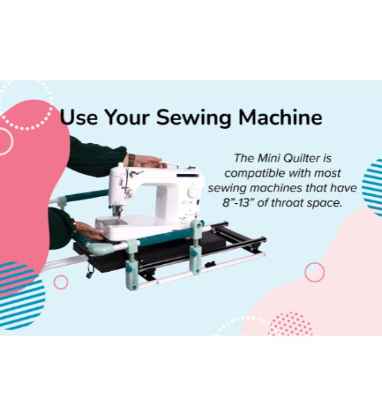 Mini Quilter Table Top Fabric Frame by Grace Company