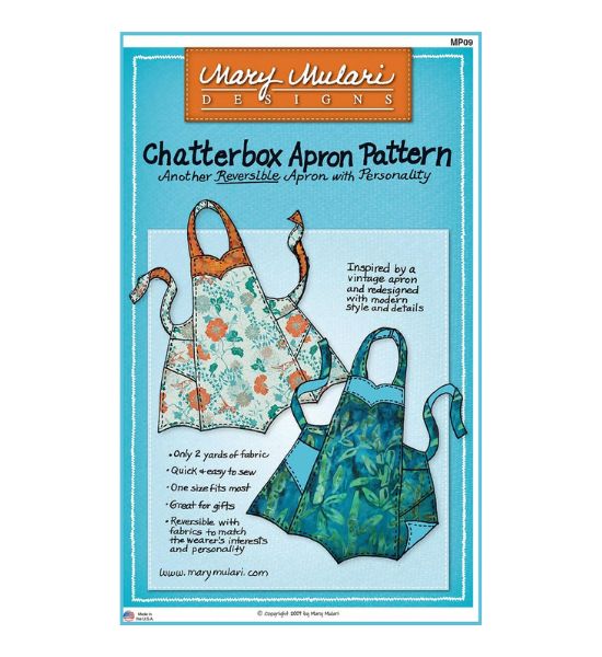 CHATTERBOX APRON PATTERN