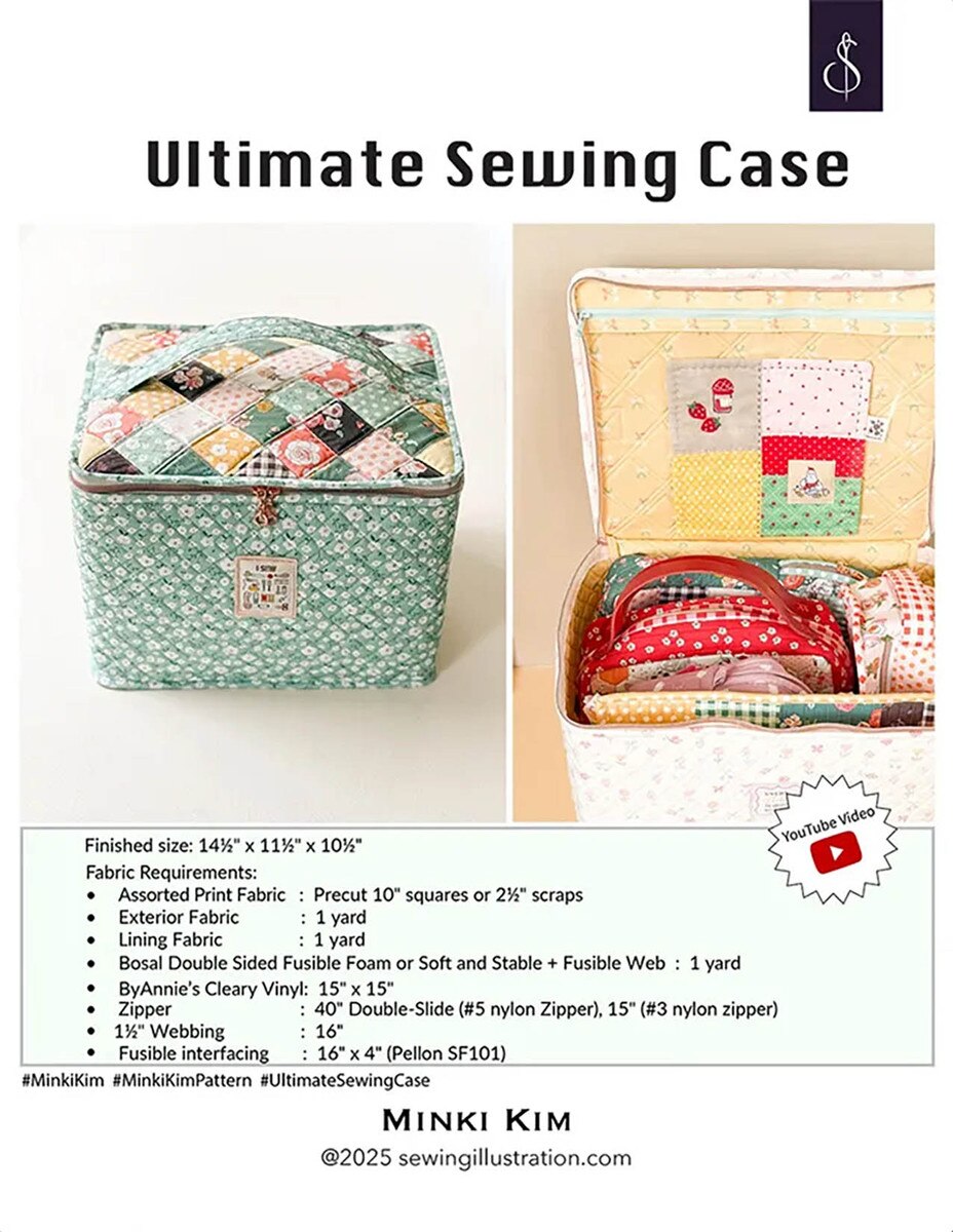 Minki Kim Ultimate Sewing Case Pattern