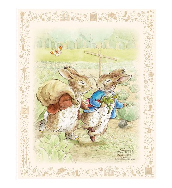 Peter Rabbet and Benjamin Bunny Panel