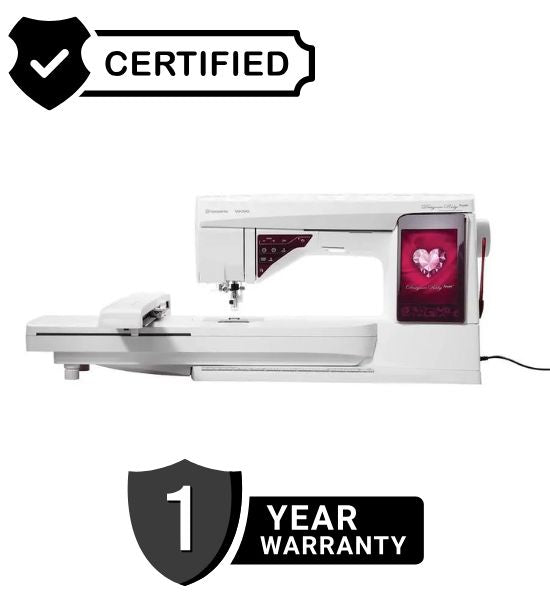 Pre-Loved Husqvarna® VIKING® DESIGNER RUBY Royale™ Sewing & Embroidery Machine