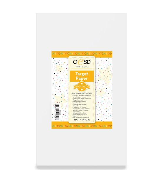 Print & Stick Target Paper - Legal Size
