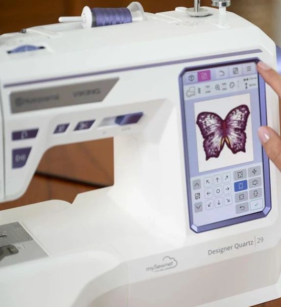 Refurbished HUSQVARNA® VIKING® DESIGNER QUARTZ™ 29 Sewing & Embroidery Machine