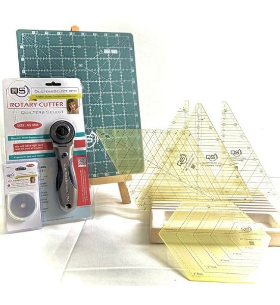 Quilters Select 60 Carat Cut Rotary Cutting & Ruler Bundle