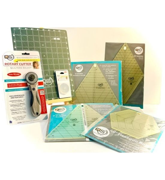 Quilters Select 60 Carat Cut Rotary Cutting & Ruler Bundle