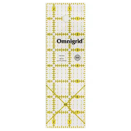 Omnigrid Ruler 2-1/2in x 8in