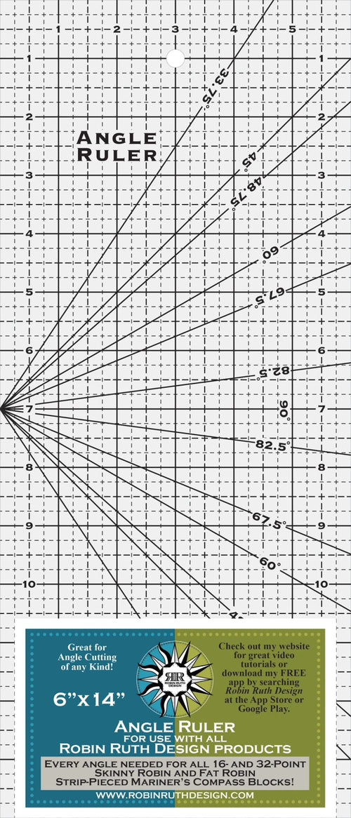 Angle Ruler From Robin Ruth Design LLC