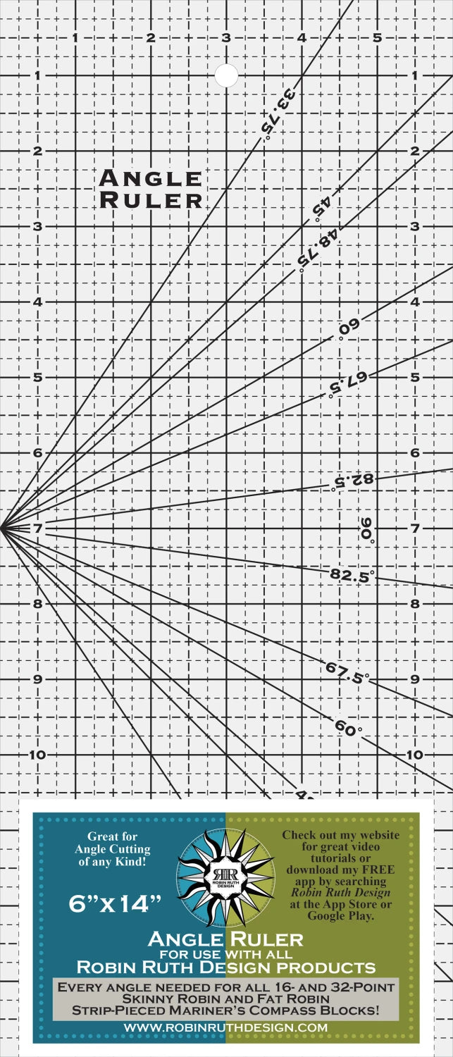 Angle Ruler From Robin Ruth Design LLC