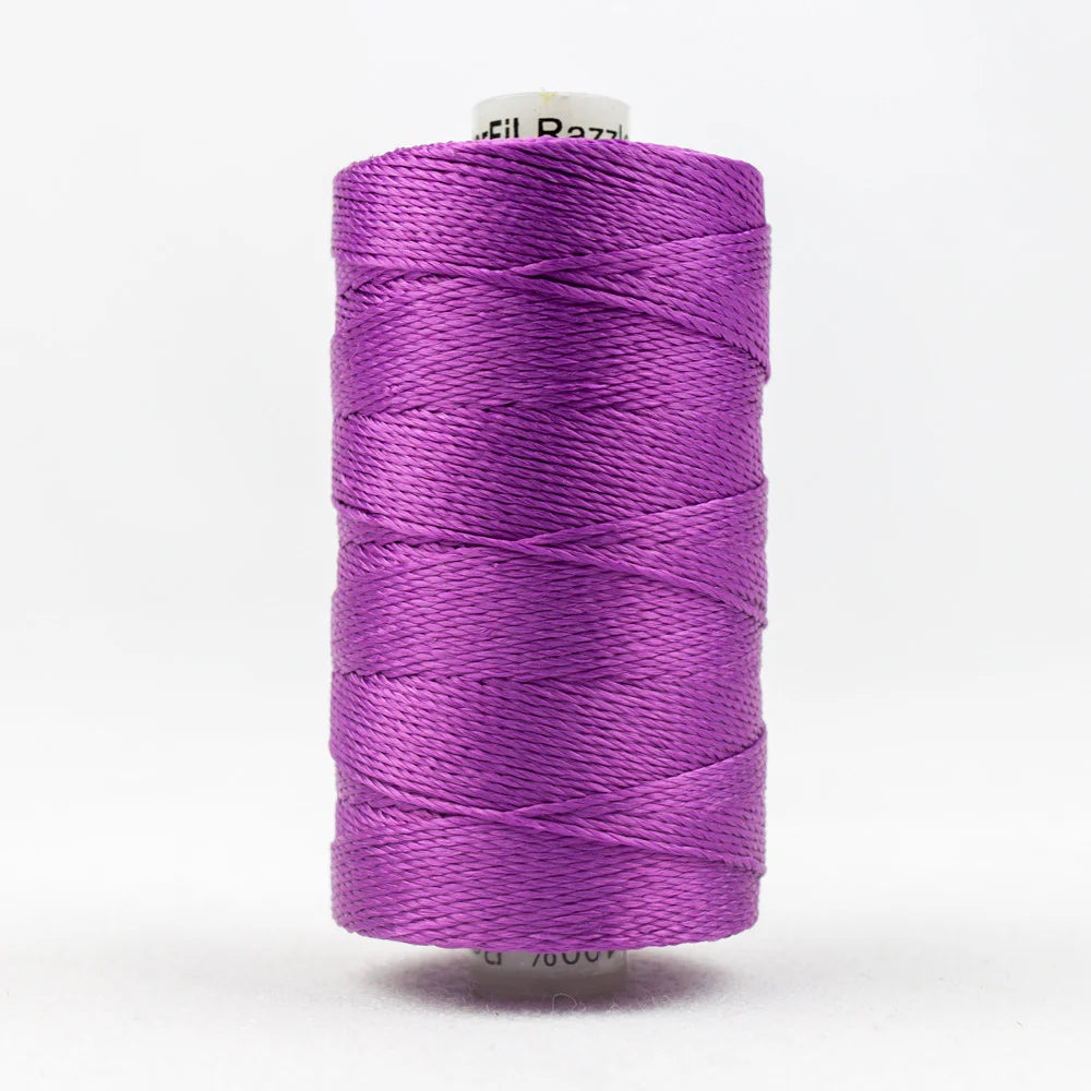 WONDERFIL RAZZLE 8 WT. RAYON THREAD RZ111
