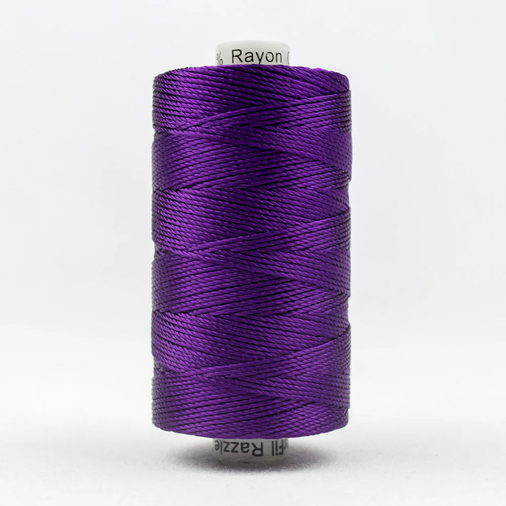WONDERFIL RAZZLE 8 WT. RAYON THREAD RZ124