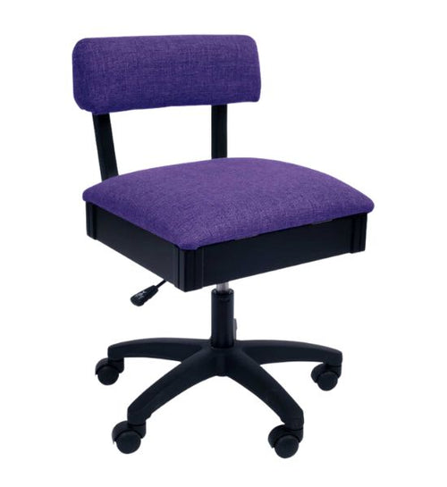 Royal Purple Hydraulic Sewing Chair