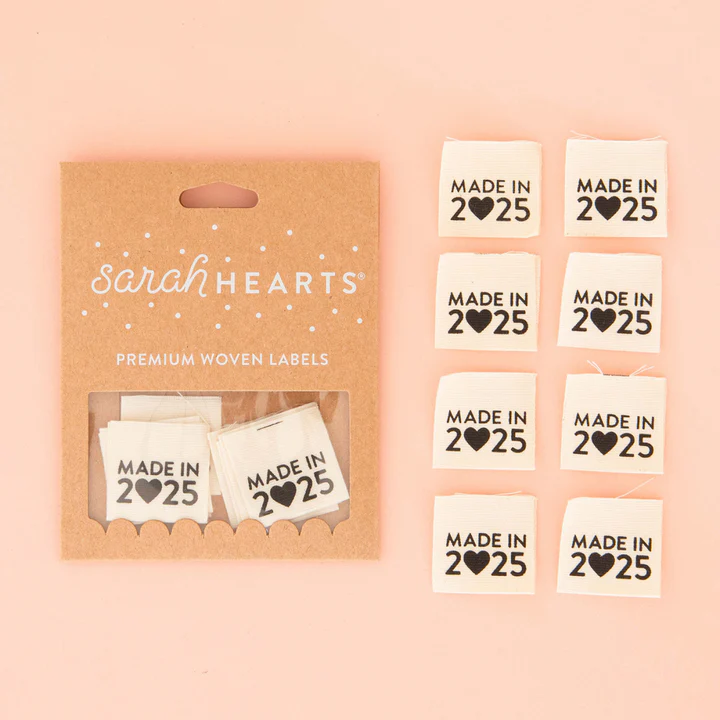 MADE IN 2025 ORGANIC COTTON LABELS