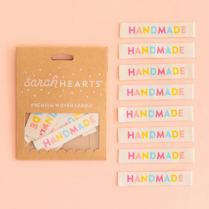 COLORFUL HANDMADE WOVEN LABELS