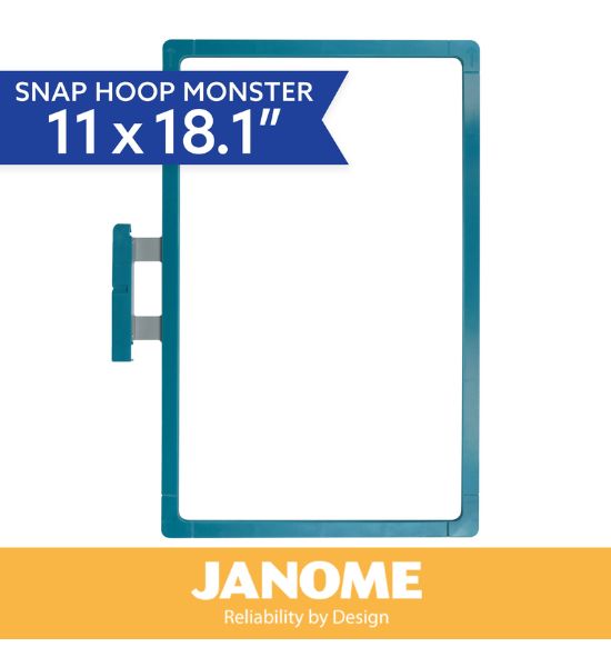 Snap Hoop Monster - 11in x 18.1in (JM11) - Janome