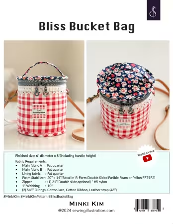 BLISS BUCKET BAG PATTERN
