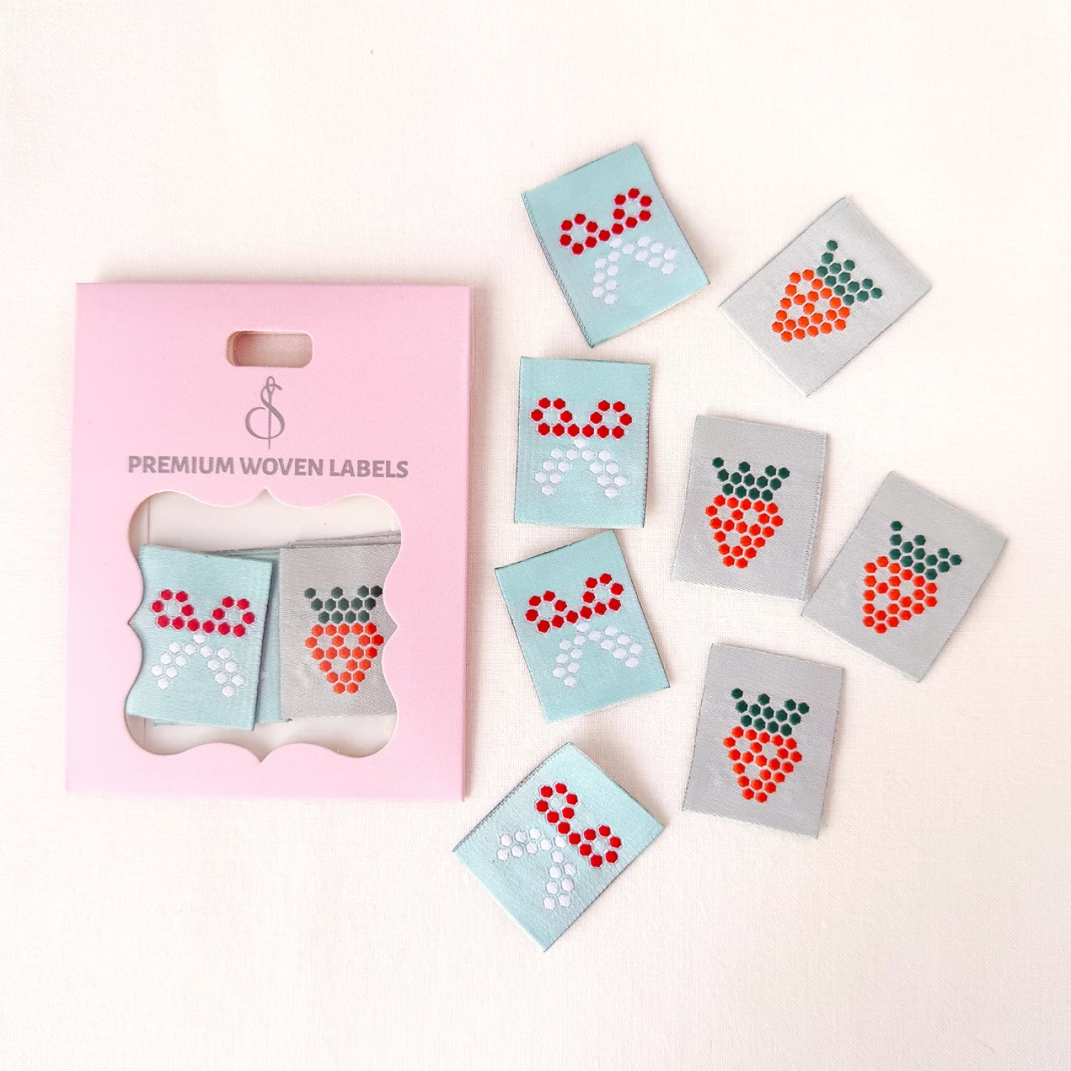 Woven Labels 8pk