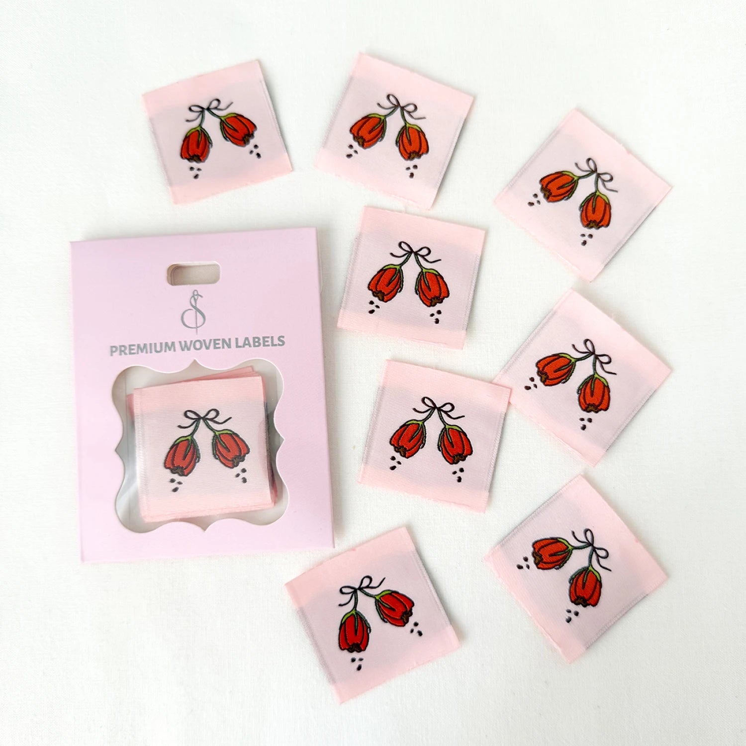 Woven Labels 8pk