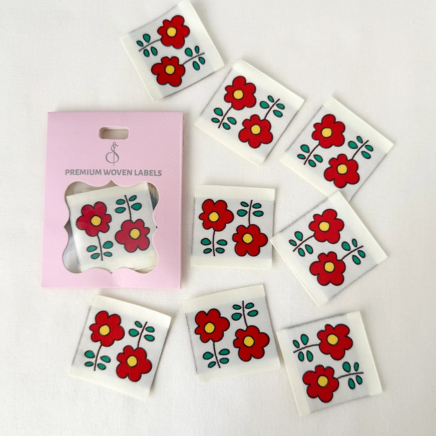 Woven Labels 8pk