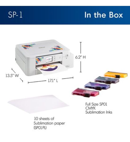 Brother SP1 Artspira Powered Sublimation Printer