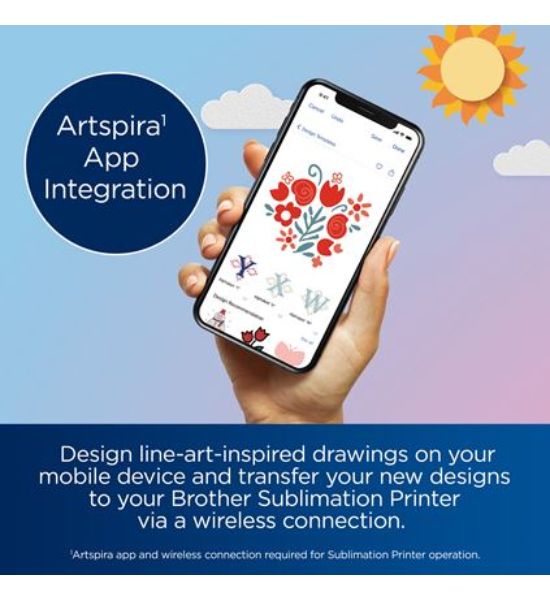 Brother SP1 Artspira Powered Sublimation Printer