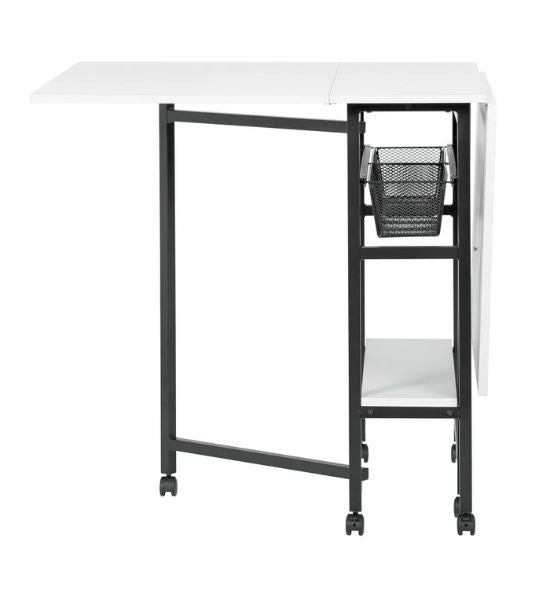 Sew Ready Mobile Folding Craft & Cutting Table with Storage