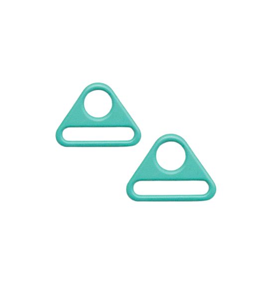 1.5 TRIANGLE RING TURQUIOSE 2CT