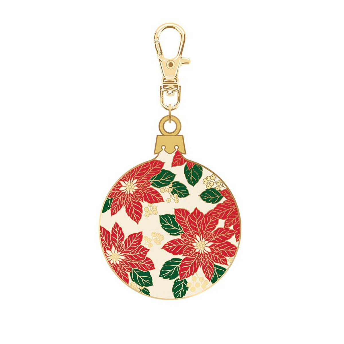 Jennifer Bosworth Christmas Ball Ornament Enamel Charm