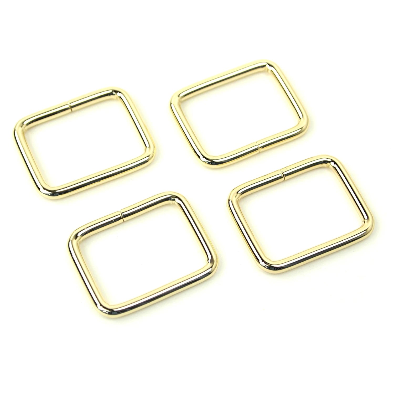 Four Rectangle Rings 1" Gol