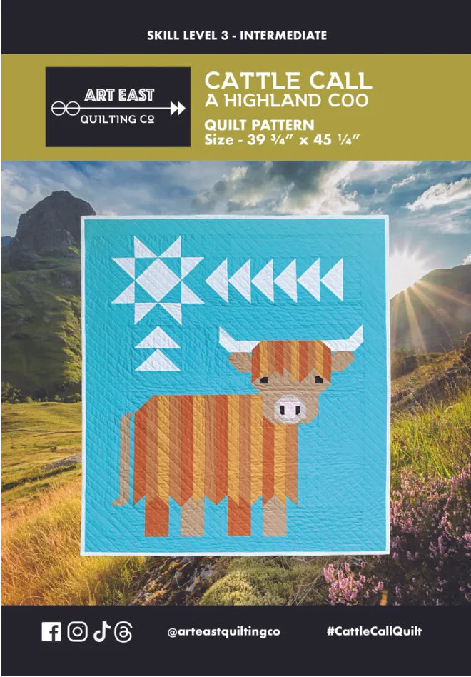 Art East Quilting Co. Cattle Call Quilt Pattern