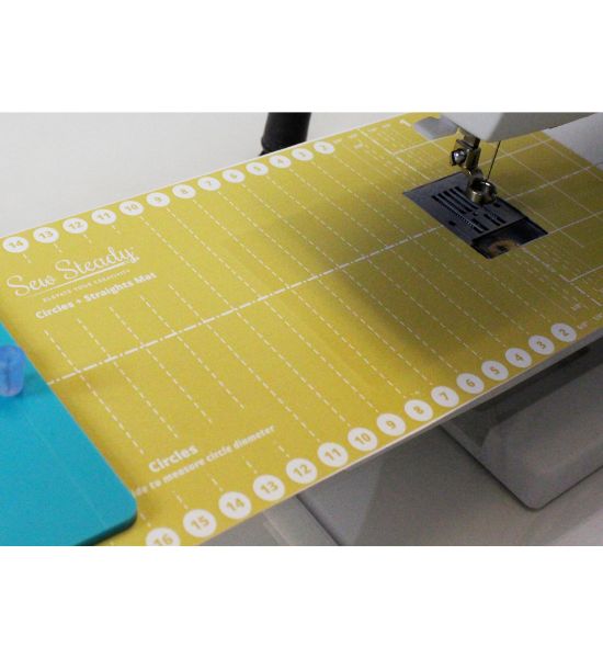 Sew Steady Universal Circles + Straights Tool and Mat