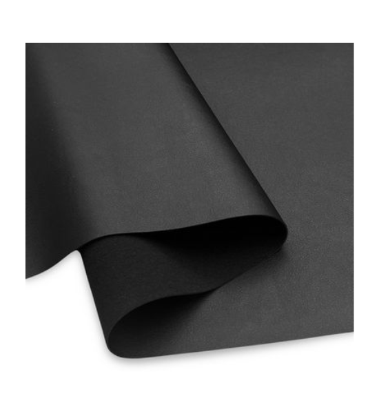 Simply Classic Faux Leather – Black 18" x 54"
