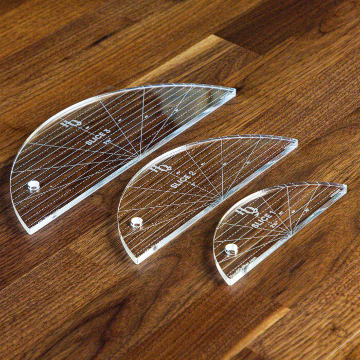 HQ Slice Ruler Set (of 3)