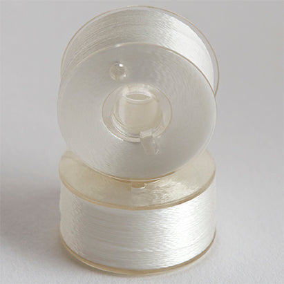 Steady Stitch Style A Class 15 Polyester Prewound Bobbins-White(10/package)