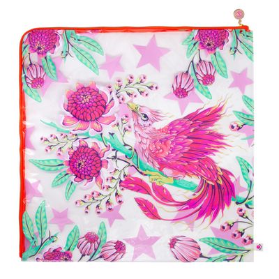 Tula Pink Hot Wings XL Block Project Bag (PRE-ORDER : AVAILABLE FALL 2026)